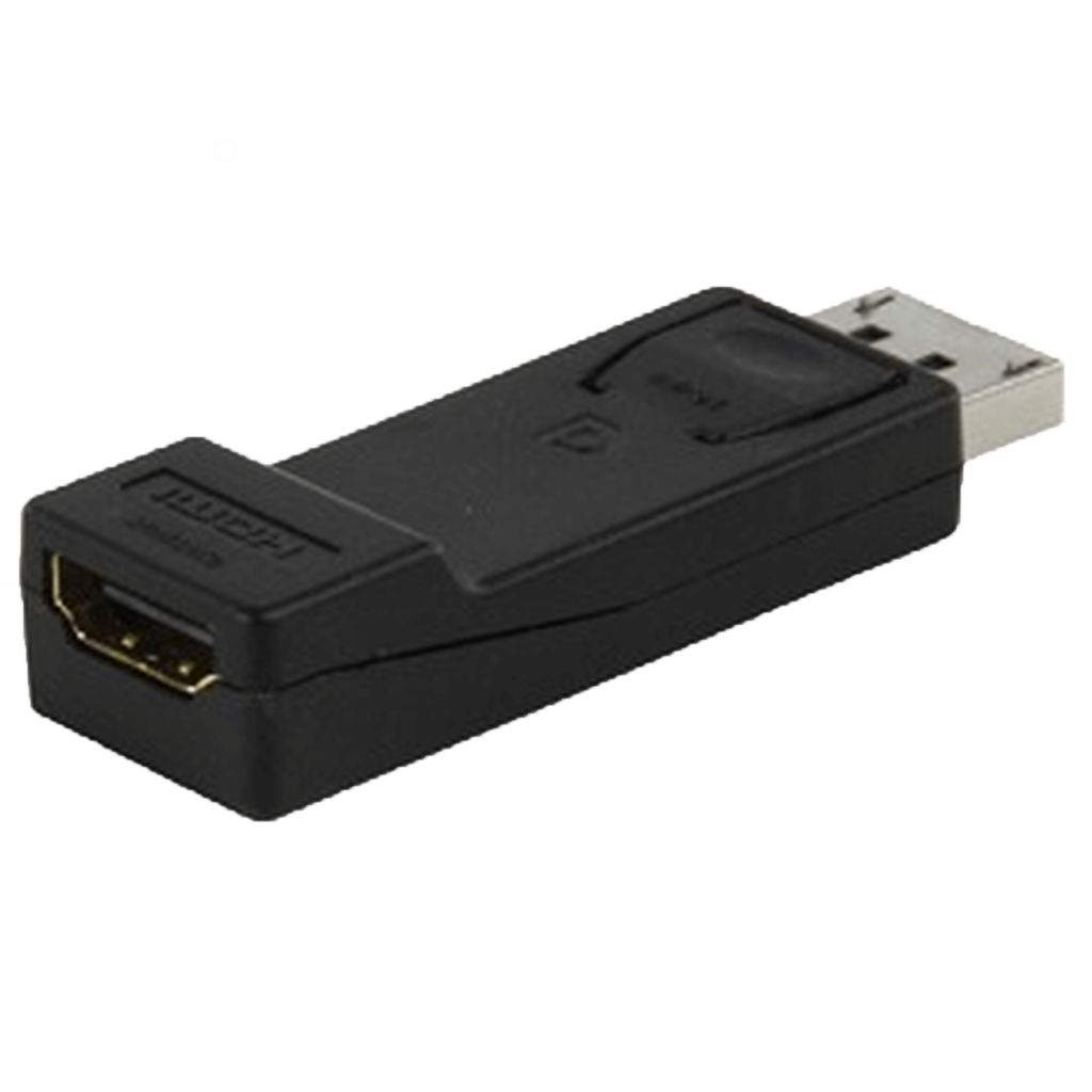 DISPLAYPORT M TO HDMI F CONNECTOR