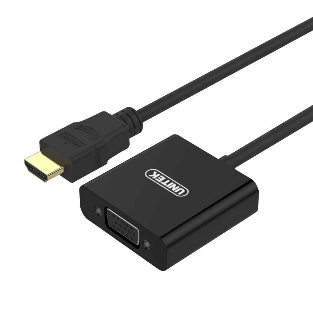 HDMI TO VGA CONVERTER WITH AUDIO
